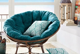 Плетеное кресло для идеального отдыха!