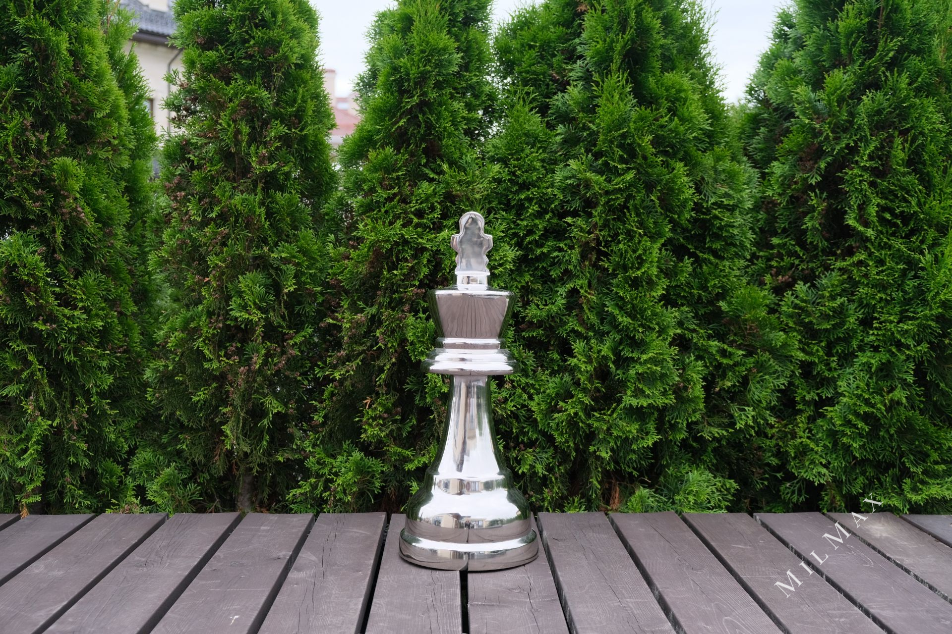 Шахматная фигура Король никель