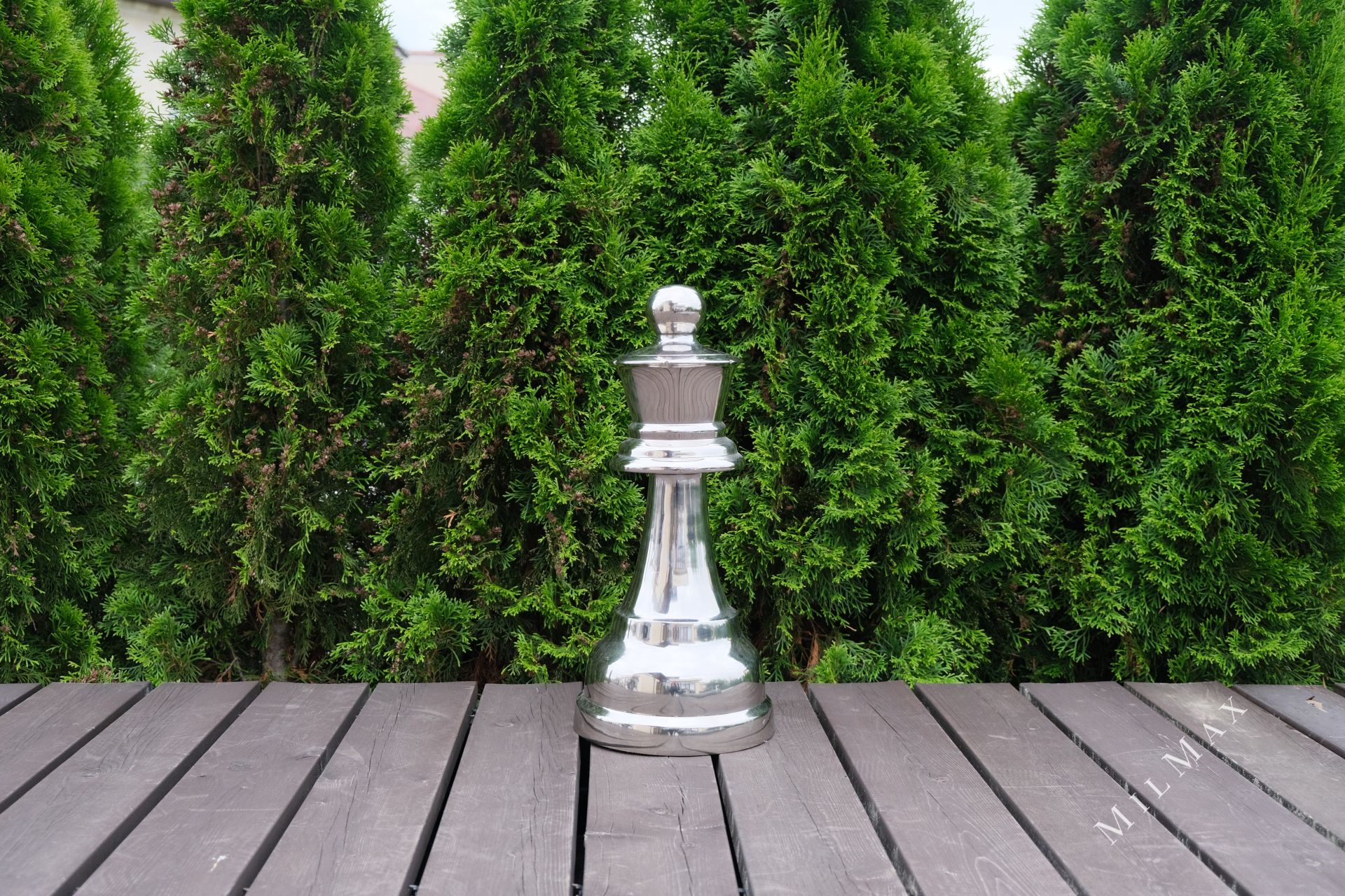 Шахматная фигура Королева никель